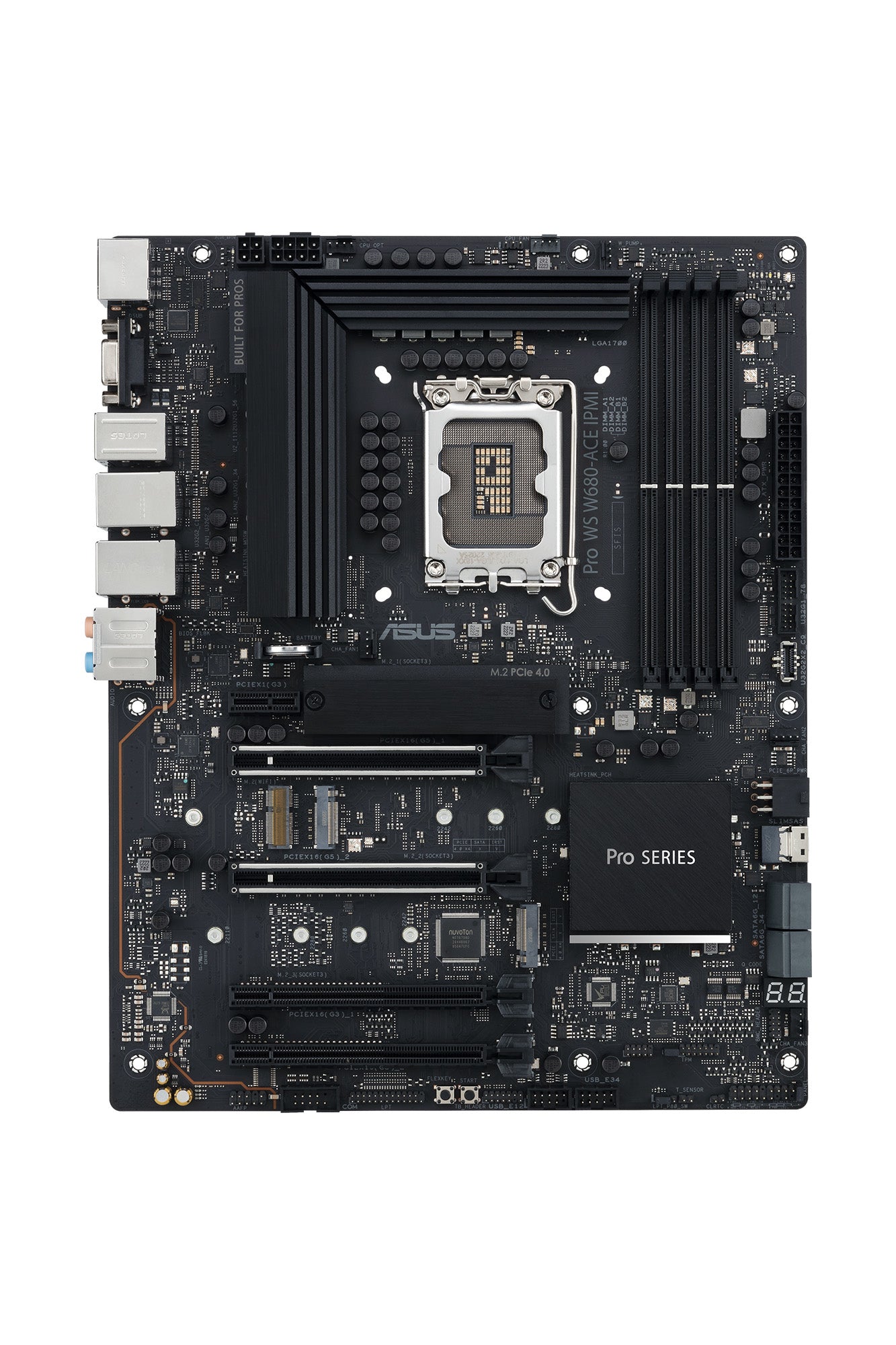 Asus Pro Ws W680-ace Ipmi  Atx  W680  Lga 1700  Ddr5  Bundkort Geekd Dk