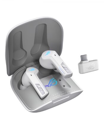 Asus Rog Cetra True Wireless Speednova Headphones      Ghz   Bluetooth     White Headset Geekd Dk