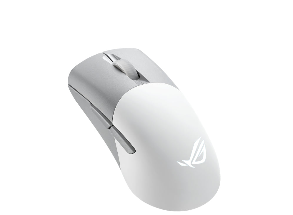 Asus Rog Keris Wireless Aimpoint Moonlight White Gaming Mouse Mus Geekd Dk