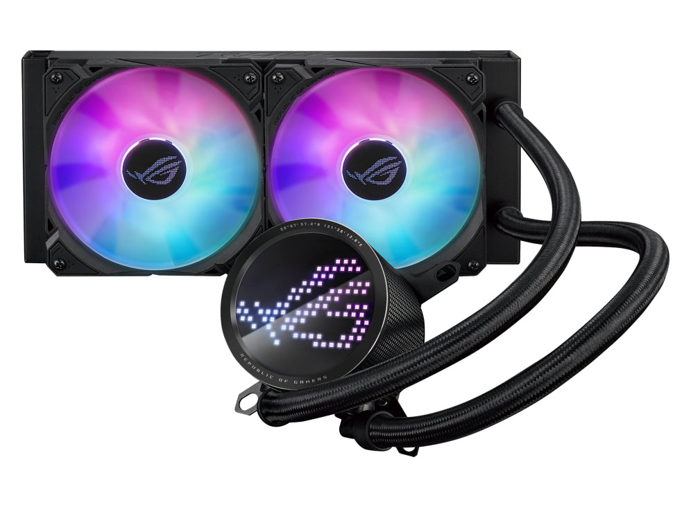 Asus Rog Ryuo Iii 240 Argb Processors Flydende Kølesystem -pack Sort 120 Mm Vandkøling Geekd Dk