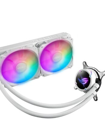 Asus Rog Strix Lc Ii 240 Argb White Edition Aio Liquid Cooler Vandkøling Geekd Dk