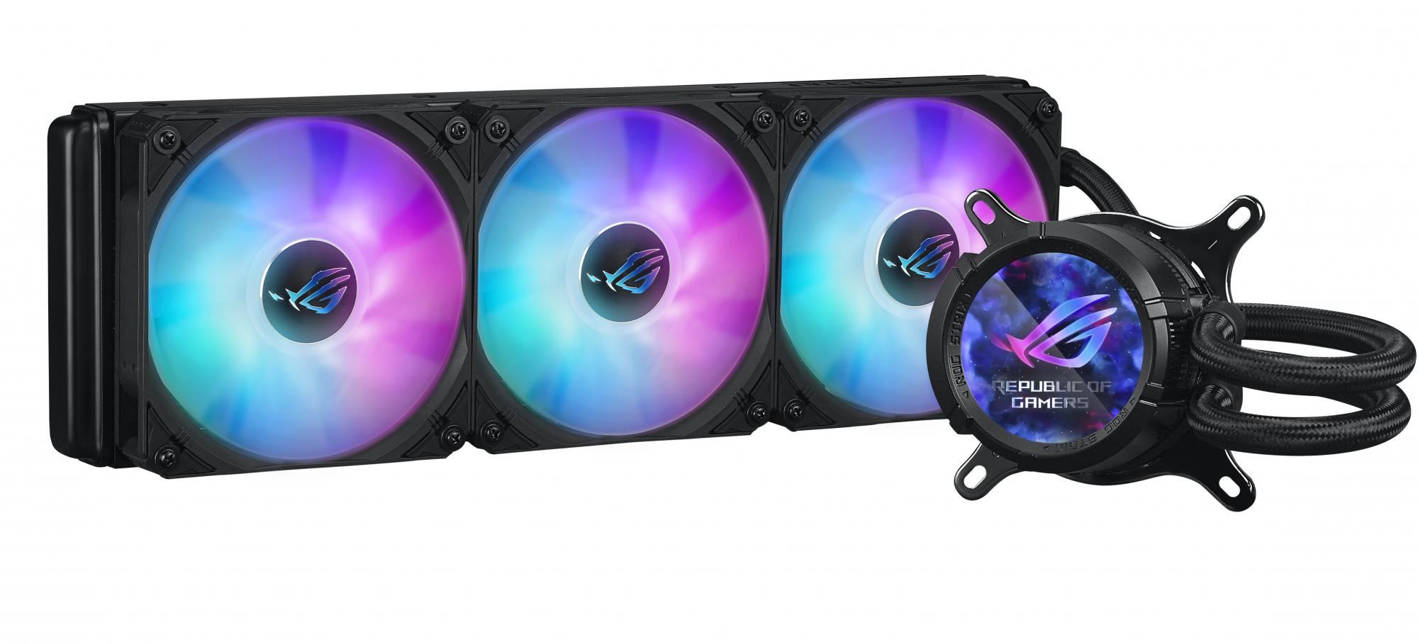 Asus Rog Strix Lc Iii 360 Argb Lcd Aio Liquid Cooler Vandkøling Geekd Dk