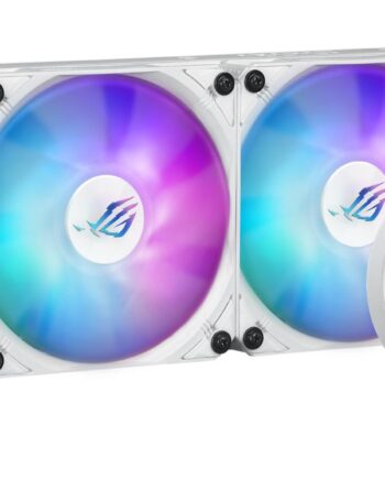 Asus Rog Strix Lc Iii 360 Argb Lcd White Edition Aio Liquid Cooler Vandkøling Geekd Dk