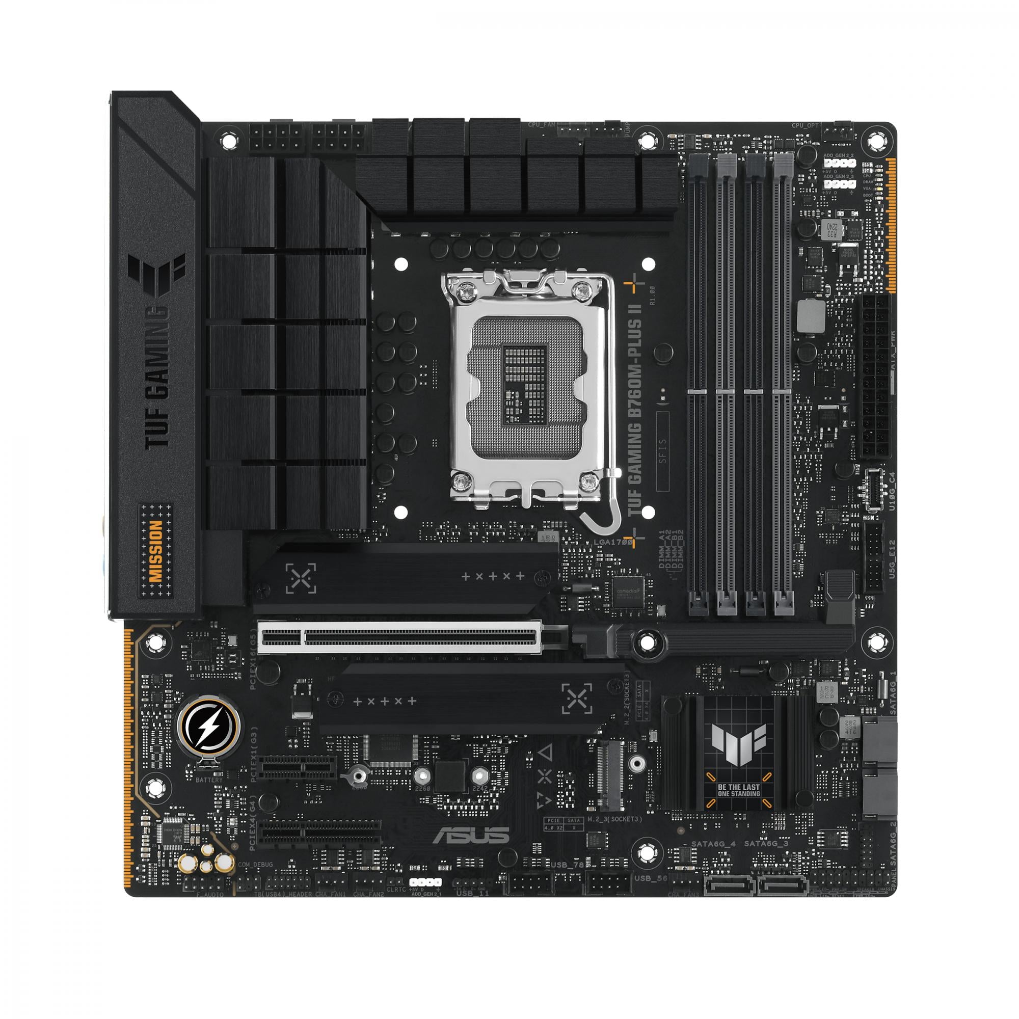 Asus Tuf Gaming B760m-plus Ii Matx B760 Lga 1700 Ddr5 Bundkort Geekd Dk