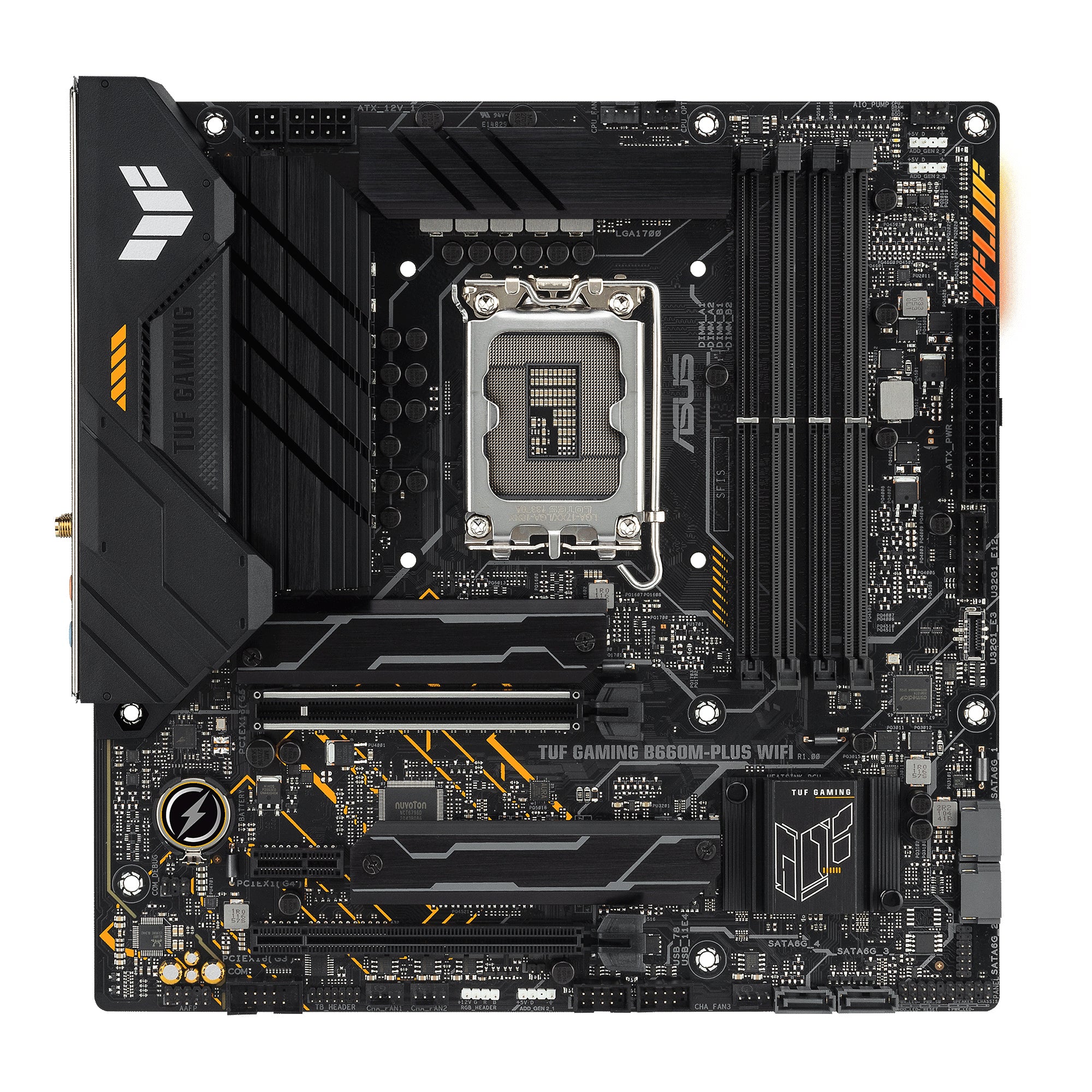 Asus Tuf Gaming B660m-plus Wifi  Matx  B660  Lga 1700  Ddr5  Bundkort Geekd Dk