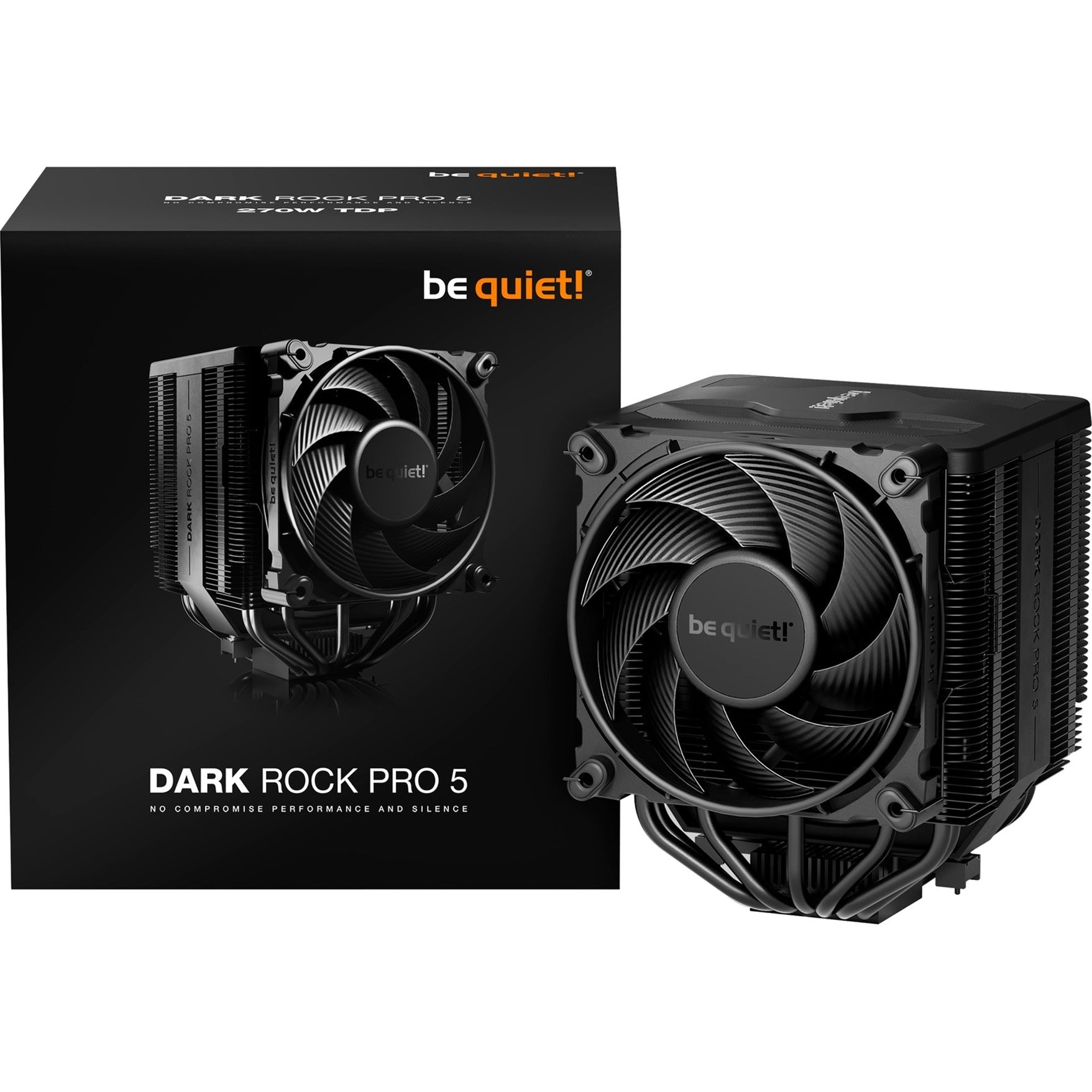 Be Quiet  Dark Rock Pro    Cpu Cooler  Black  Cpu Køler Geekd Dk