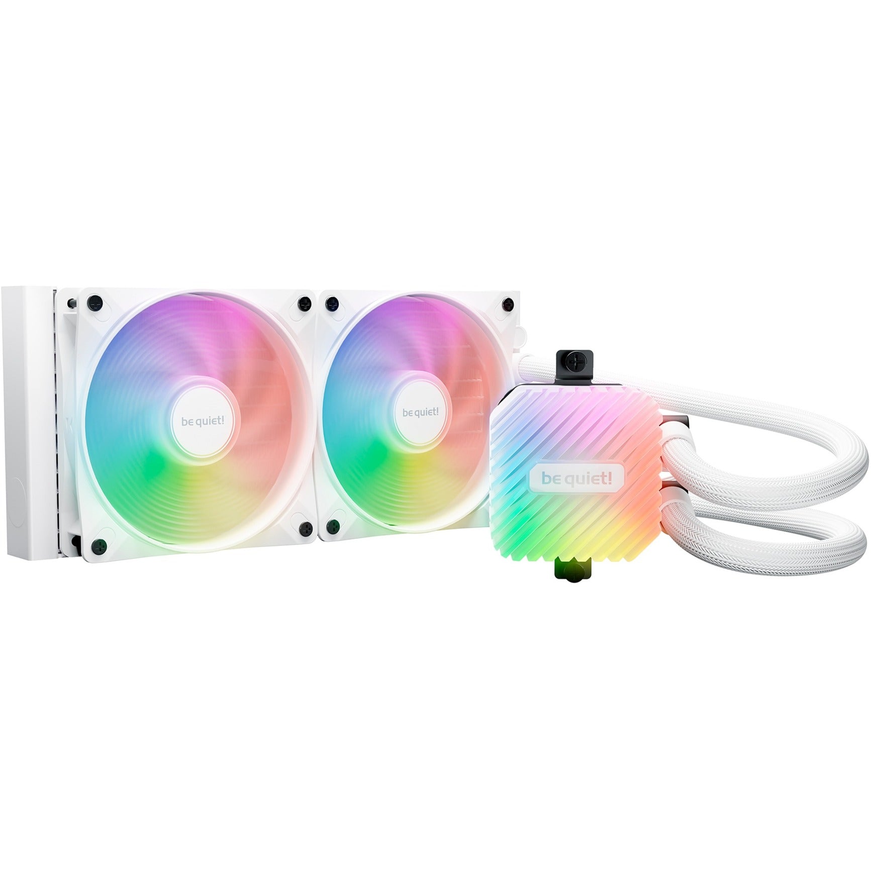 Be Quiet  Light Loop 240mm White  Water Cooling  White  Vandkøling Geekd Dk