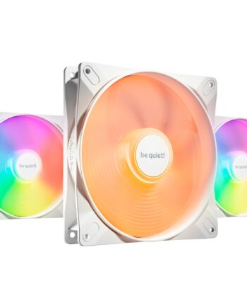 Be Quiet  Light Wings Lx 140mm Pwm High-speed White Triple Pack  Case Fan  White  Pack Of    Kabinet Blæser Geekd Dk