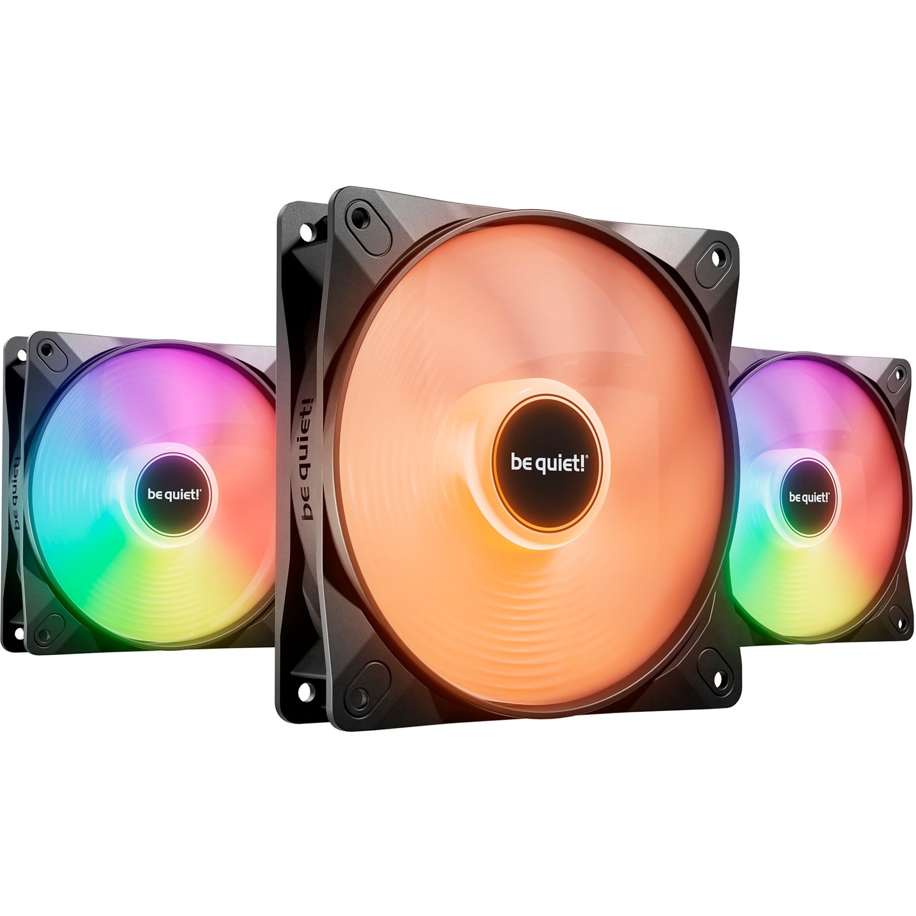 Be Quiet  Light Wings Lx 120mm Pwm Triple Pack  Case Fan  Black  Pack Of    Kabinet Blæser Geekd Dk