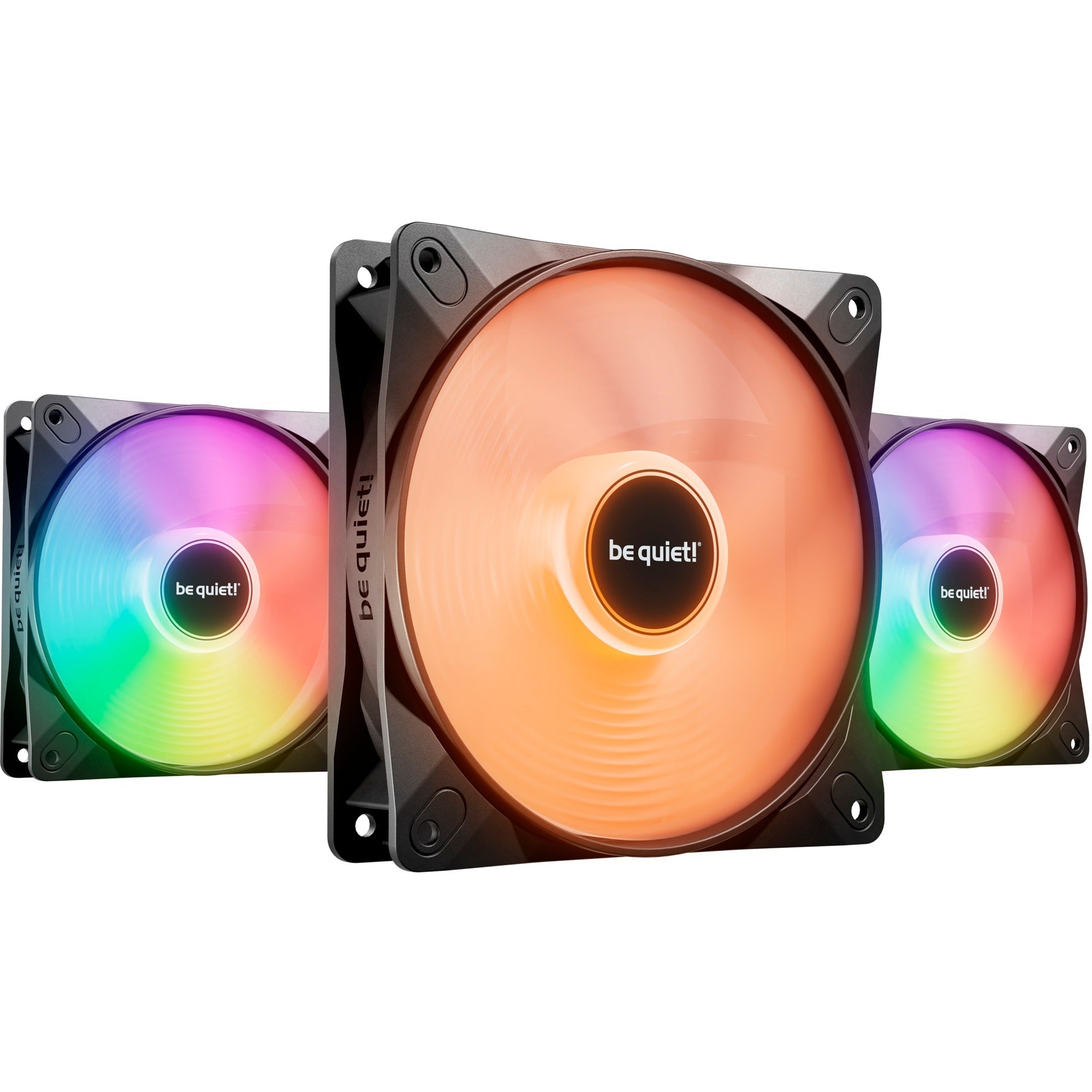 Be Quiet  Light Wings Lx Pwm High-speed 120 Mm Triple Pack  Case Fan  Black  Pack Of    Kabinet Blæser Geekd Dk