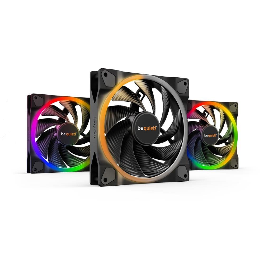 Be Quiet  Light Wings Pwm   3e140x140x25   Bl079 Kabinet Blæser Geekd Dk