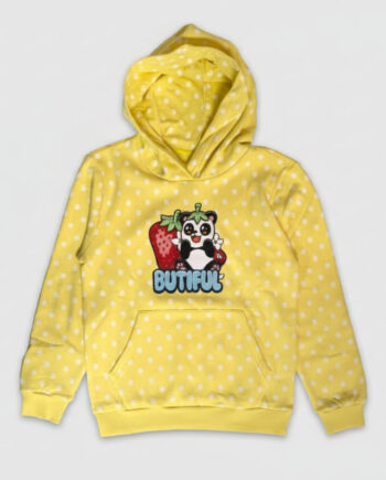 Beduna Butiful Hoodie Gul Geekd Dk
