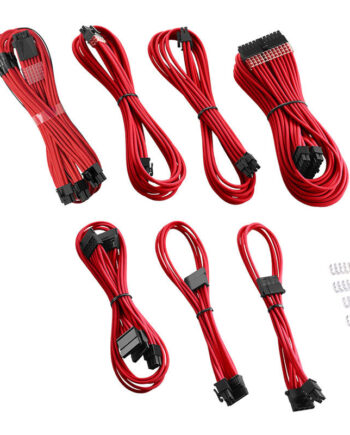 Cablemod  -series Pro Modmesh 12vhpwr Cable Kit For Corsair Rm  Rmi  Rmx  Black Label  Red Kabelforlænger Geekd Dk