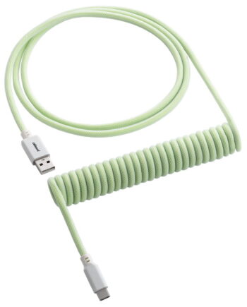 Cablemod Classic Coiled Keyboard Cable Usb-  To Usb Type    Lime Sorbet 150cm Usb Kabler Geekd Dk