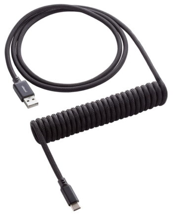 Cablemod Classic Coiled Keyboard Cable Usb-  To Usb Type    Midnight Black 150cm Usb Kabler Geekd Dk