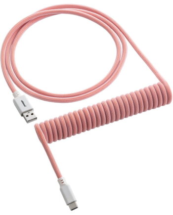 Cablemod Classic Coiled Keyboard Cable Usb-  To Usb Type    Orangesicle 150cm Usb Kabler Geekd Dk