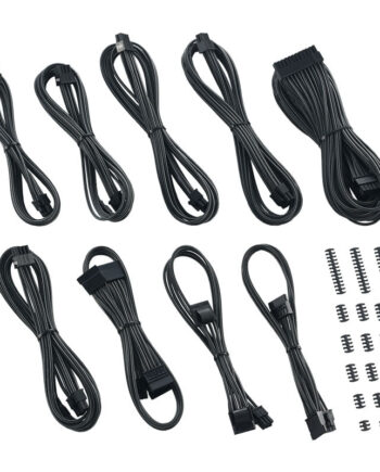 Cablemod Classic Modmesh  -series Cable Kit Corsair Axi  Hxi   Rm Carbon Strømkabel Geekd Dk