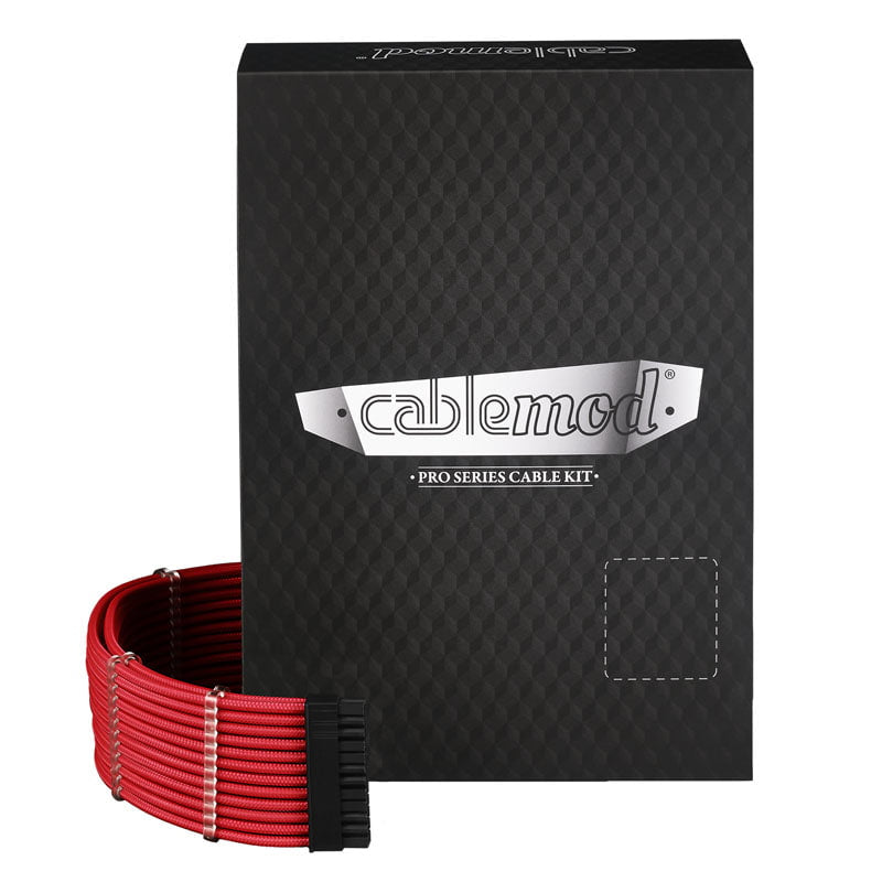 Cablemod Pro Modmesh  -series Axi  Hxi Rm Cable Kit Red Kabelforlænger Geekd Dk