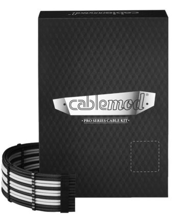 Cablemod Pro Modmesh  -series Rmi Rmx Cable Kit Black White Kabelforlænger Geekd Dk