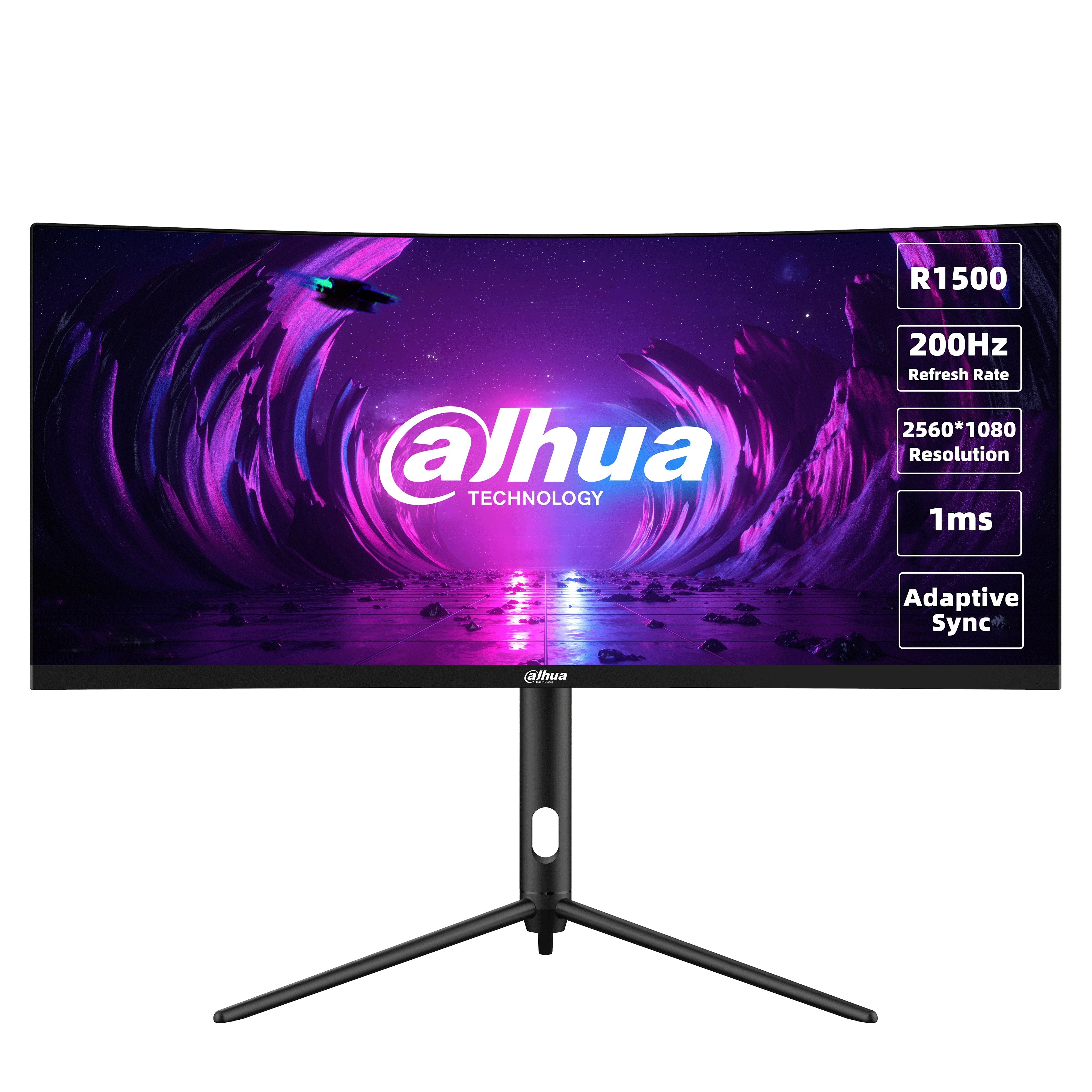 Dahua 30 Apos Apos  Wfhd 21   Curved 200hz 1ms Skærm Geekd Dk