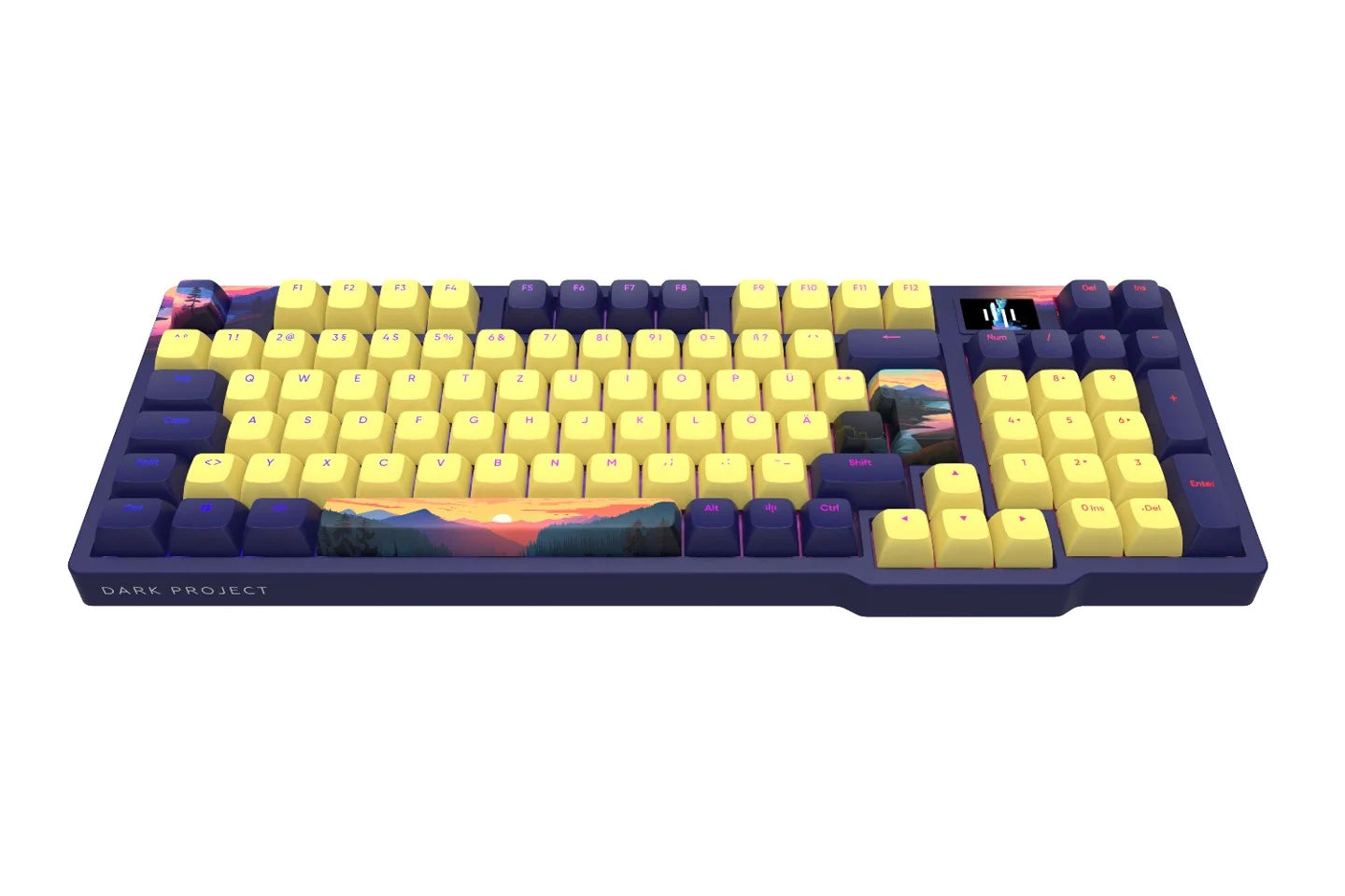 Dark Project 98 Sunset Rgb Tastatur Geekd Dk