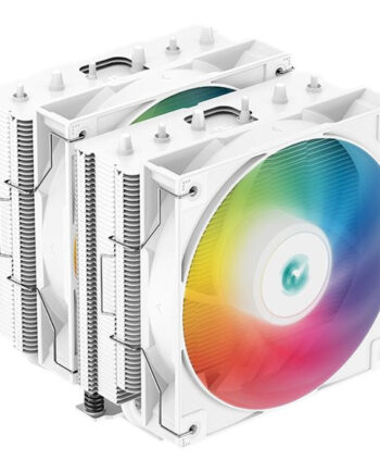 Deepcool Ag620 Wh Argb Cpu Køler  -pack Hvid 120 Mm Geekd Dk