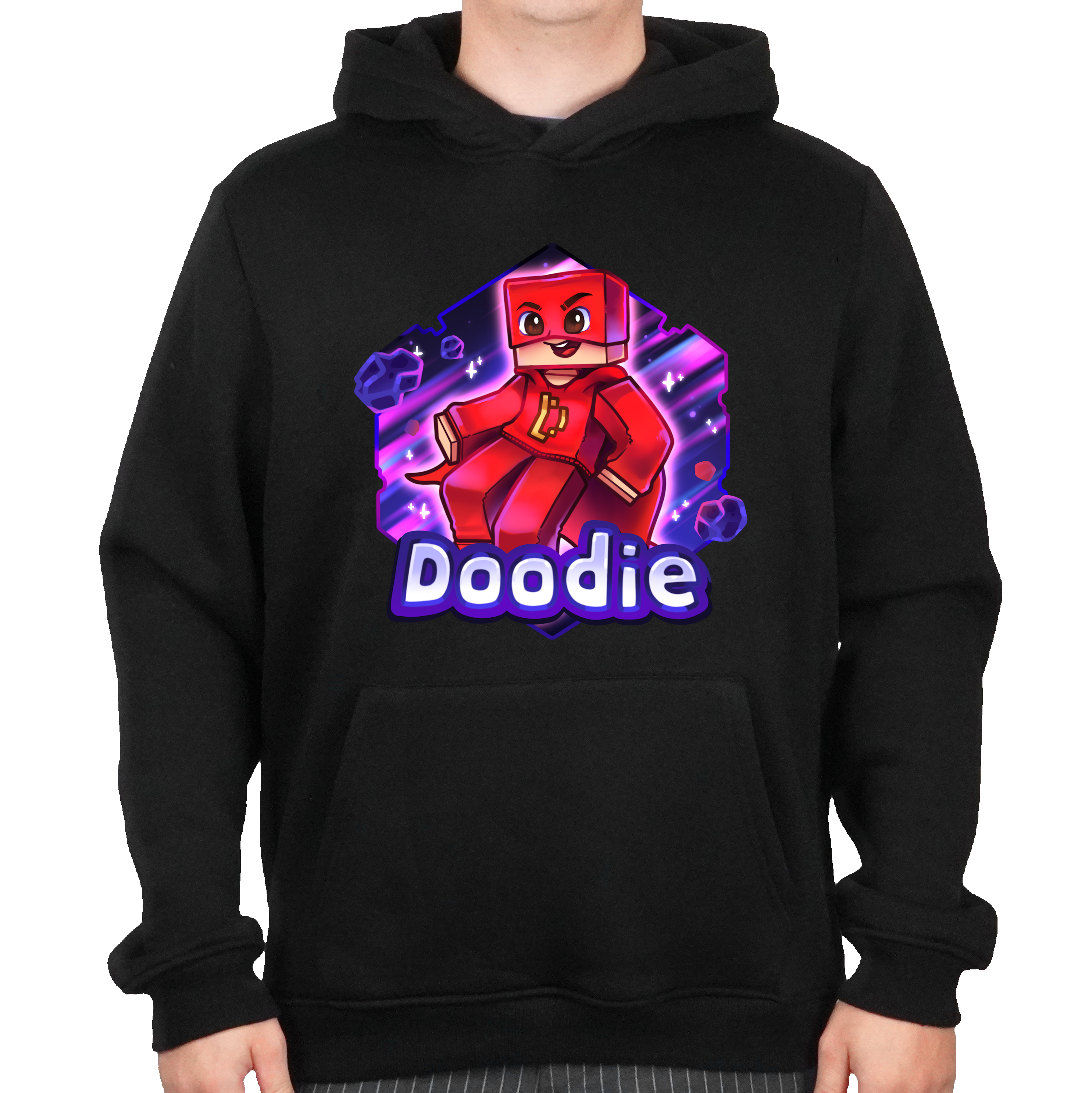 Doodie Hoodie Sort Geekd Dk