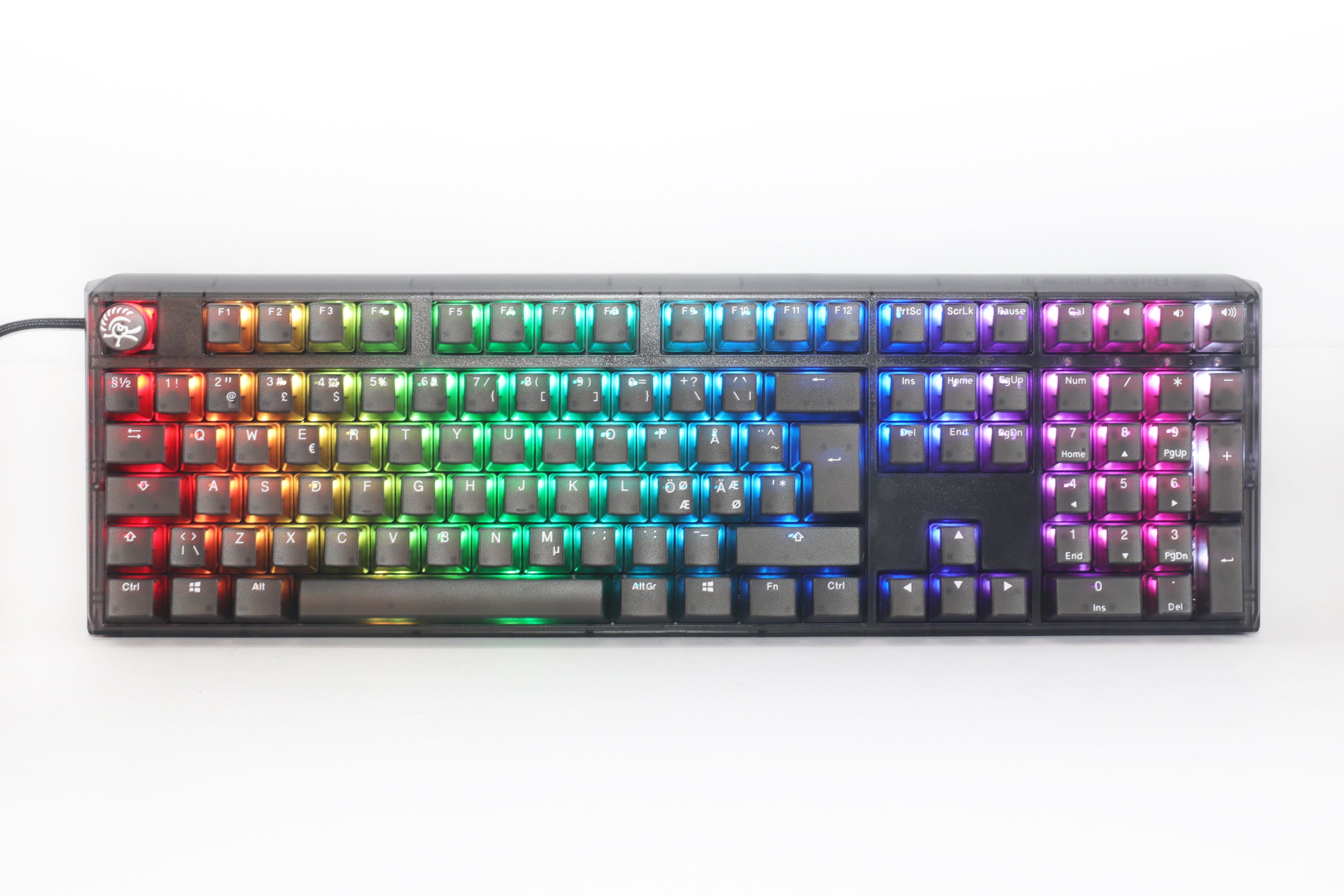 Ducky One   Aura Black Nordic Tkl Cherry Brown Rgb Tastatur Geekd Dk