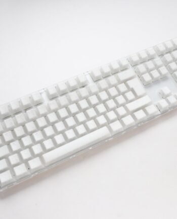 Ducky One   Aura White Nordic Fullsize Cherry Silent Red- Rgb Tastatur Geekd Dk