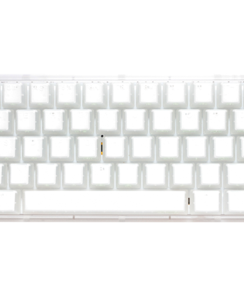 Ducky One   Aura White Nordic Mini 60  Cherry Silent Red Rgb Tastatur Geekd Dk