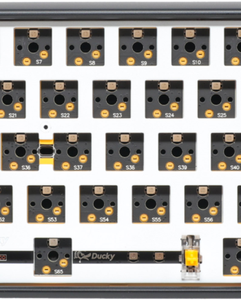 Ducky One   Hot Swap Iso Barebone Black Sf 65  Rgb Without Switches Keycaps Tastatur Geekd Dk