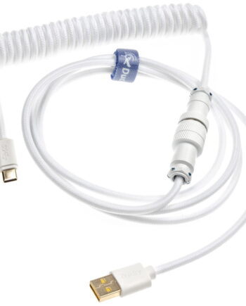 Ducky Premicord Pure White Usb Kabler Geekd Dk