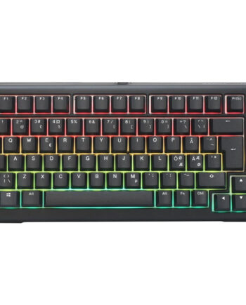 Ducky Tinker75 Prebuilt Iso Black Mx Cherry Red Tastatur Geekd Dk
