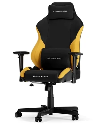 Dxracer Drifting   Gamerstol Epu Læder Sort Gul