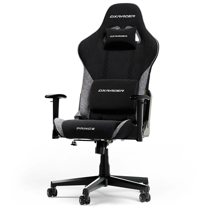 Dxracer Prince Gamerstol Tekstil Sort Grå