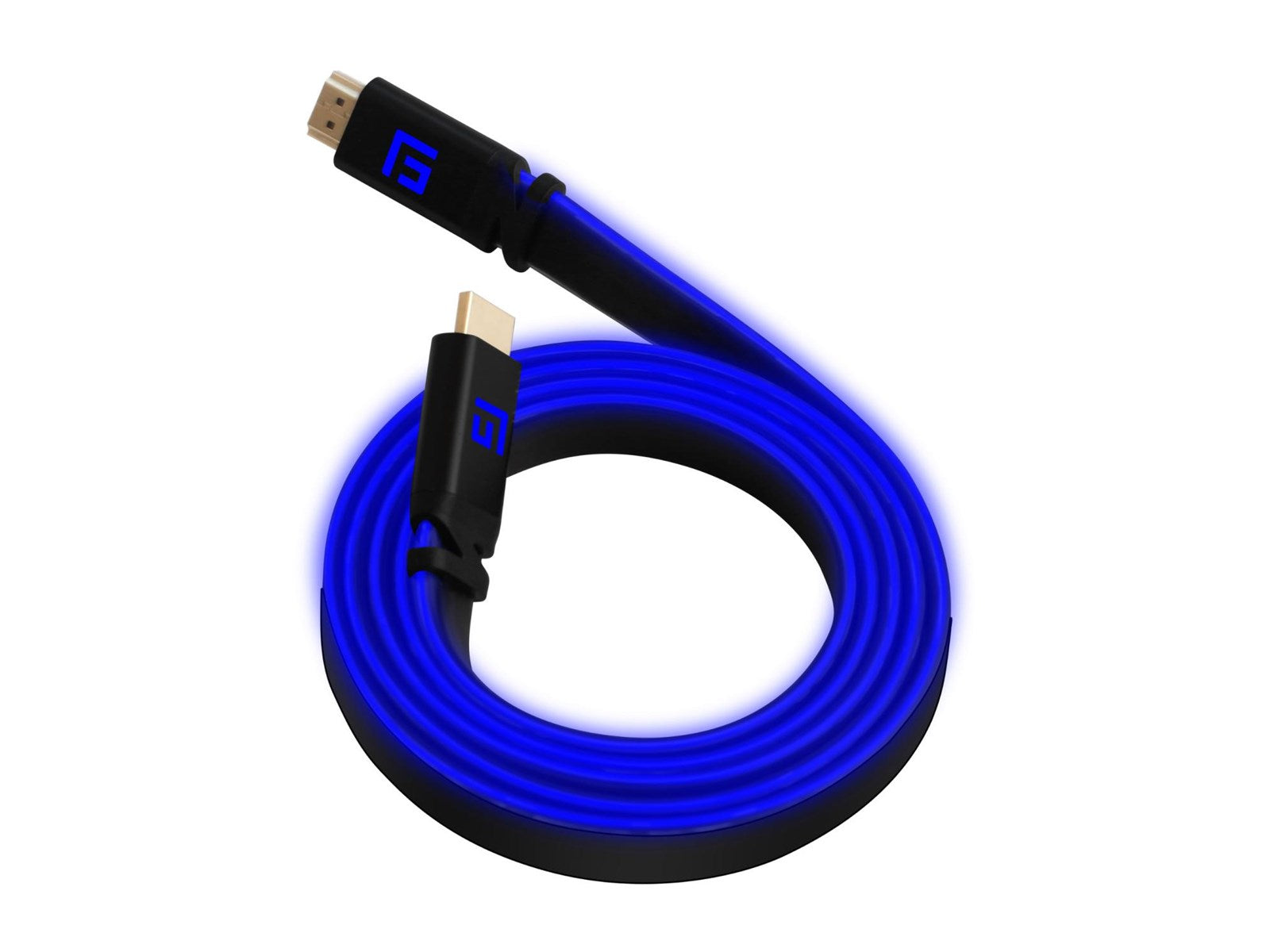 Floating Grip 3m High-speed Led Hdmi Cable V2 Blue Videokabel Geekd Dk