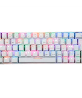 Fourze Gk60 Wireless Keyboard White