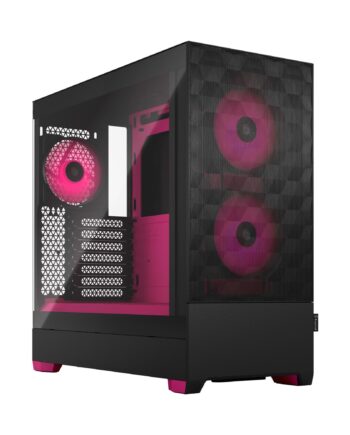 Fractal Design Pop Air Rgb Magenta Core Tg Clear Tint Kabinet Geekd Dk