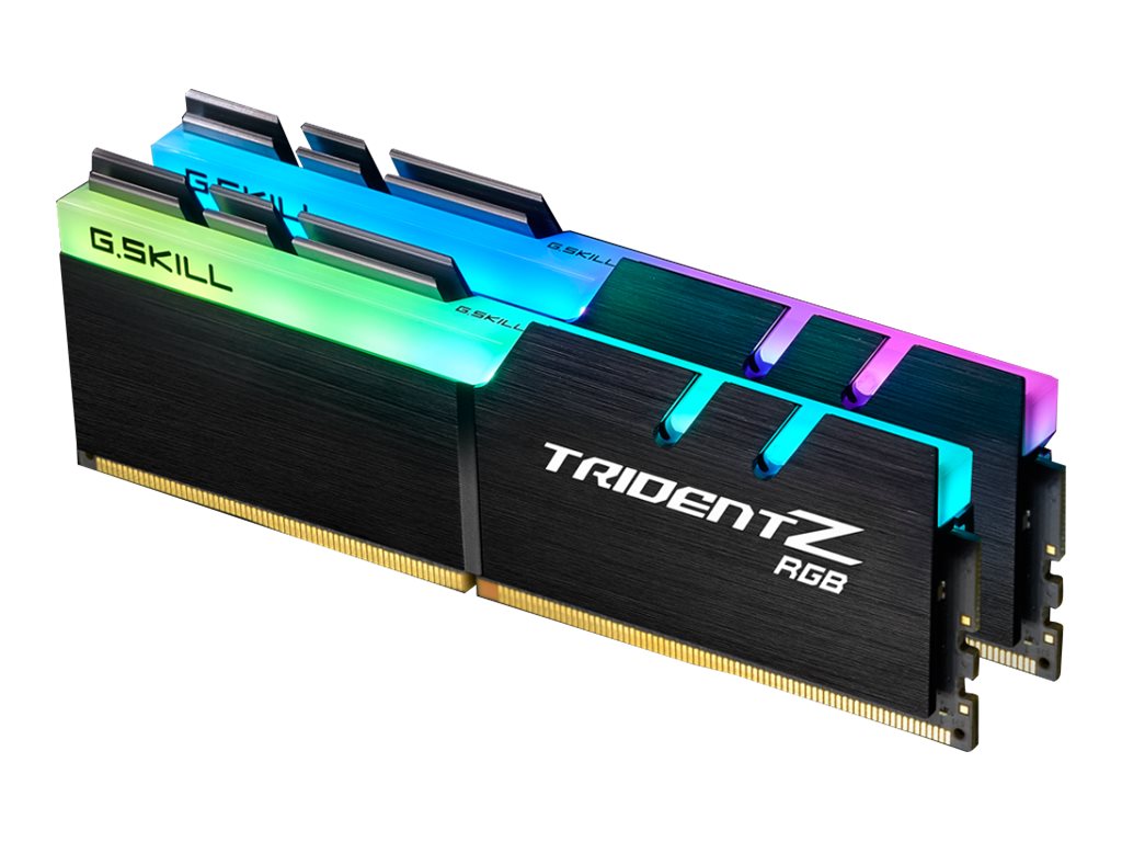 Skill Tridentz Rgb Series Ddr4 16gb Kit 3200mhz Cl16 Ikke-ecc Ram Geekd Dk