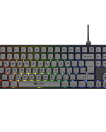 Gamiac Tkl90g Grå Sort Tkl Tastatur Blå Switch Geekd Dk