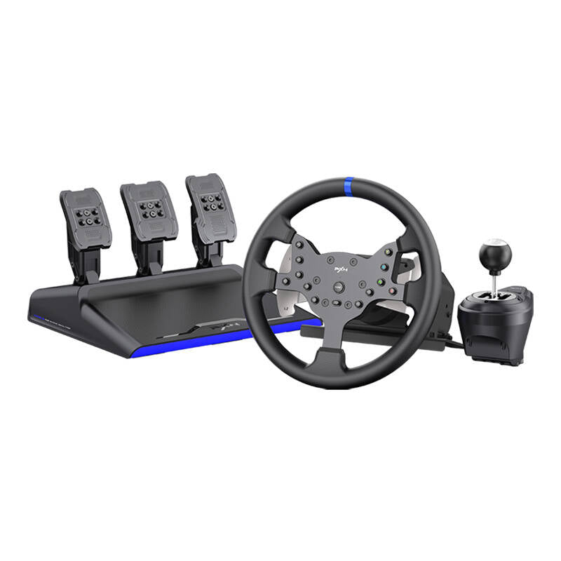 Gaming Wheel Pxn-v99 Pc Ps3 Ps4 Xbox One Switch Rat Pedal Geekd Dk