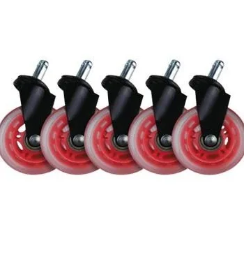 Gear4u Rush Rubber Wheels Red