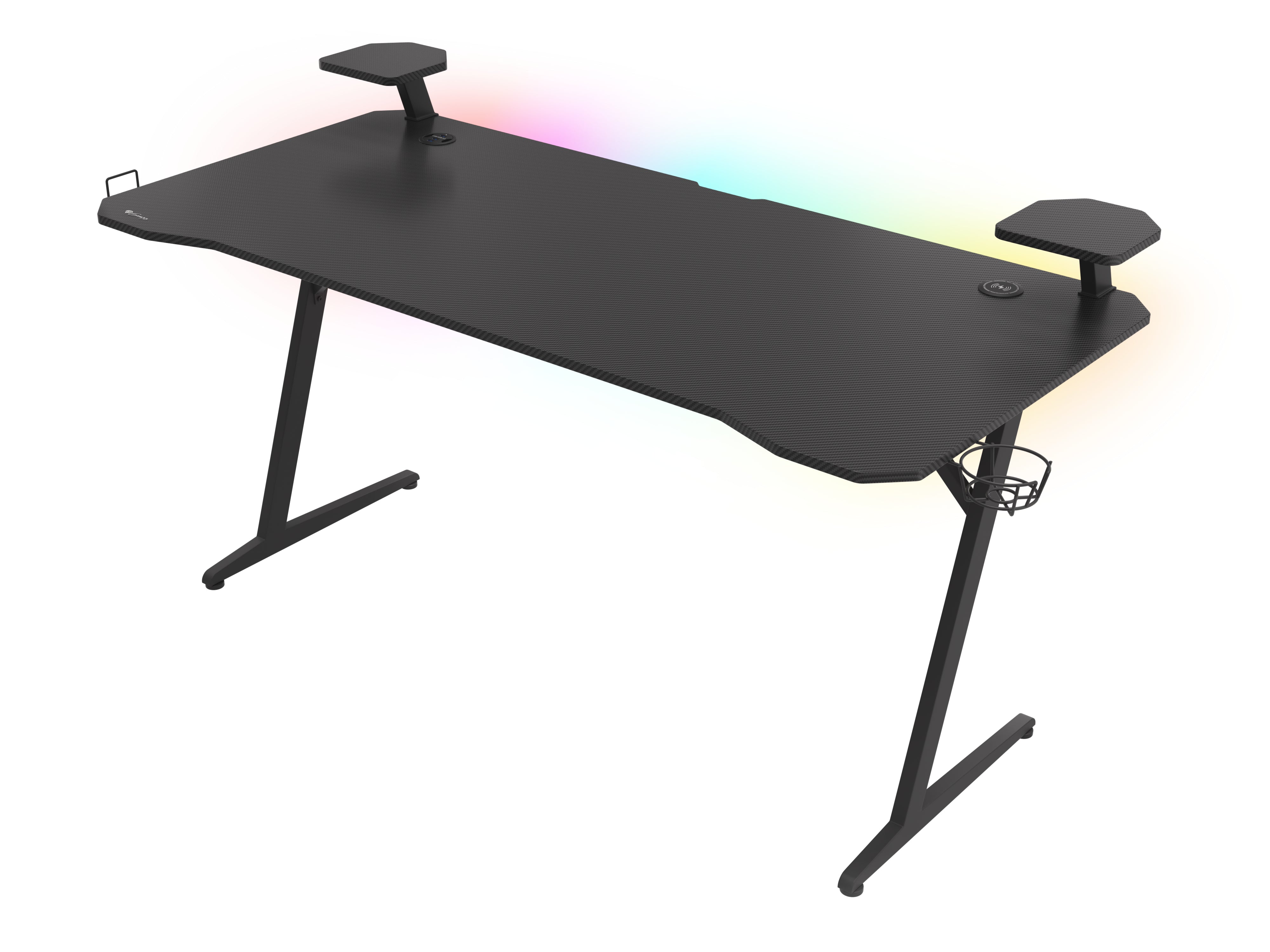 Genesis Holm 510 Rgb Skrivebord Stålramme Sort Gaming Geekd Dk