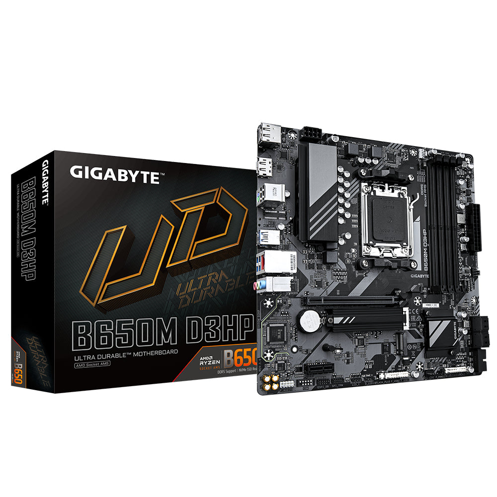 Gigabyte B650m D3hp Socket Am5 Motherboard Bundkort Geekd Dk