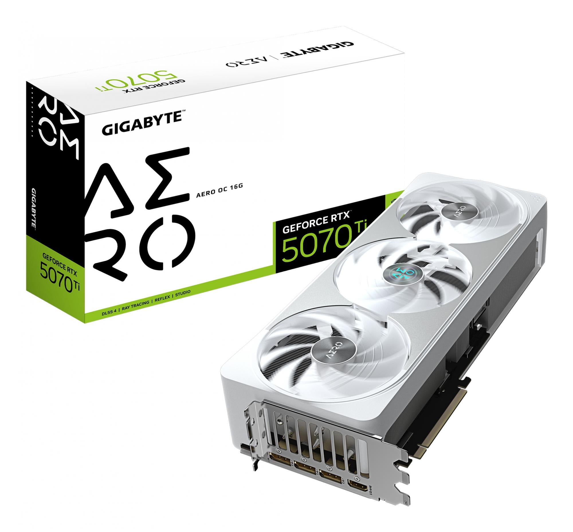 Gigabyte Geforce Rtx 5070 Ti Aero Oc 16g 16gb Grafikkort Geekd Dk
