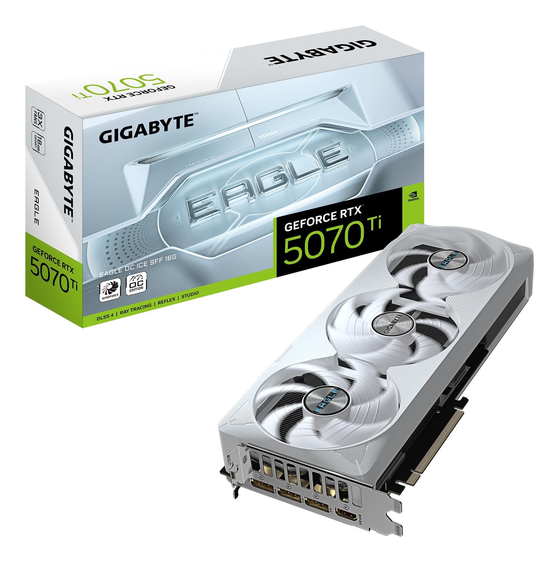 Gigabyte Geforce Rtx5070ti Eagle Ice Oc 16gb Grafikkort Geekd Dk