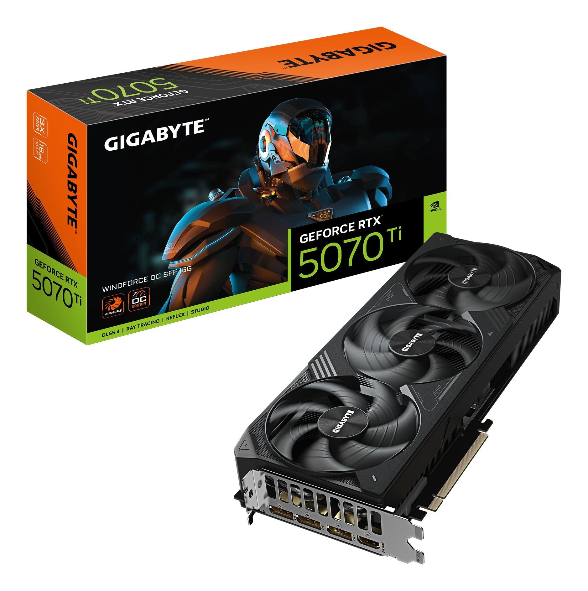 Gigabyte Geforce Rtx5070ti Windforce Oc 16gb Grafikkort Geekd Dk