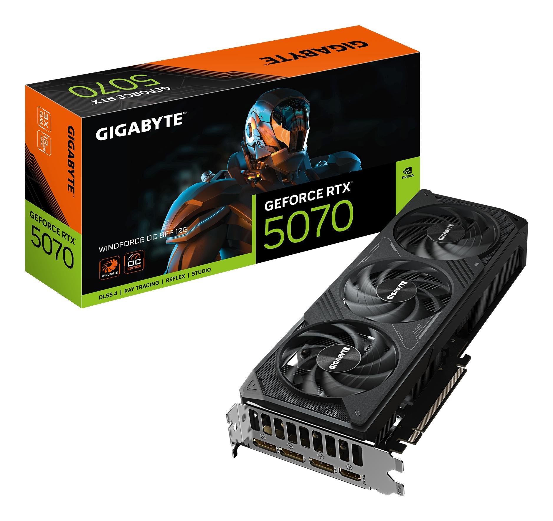 Gigabyte Geforce Rtx 5070 Windforce Oc 12gb Grafikkort Geekd Dk