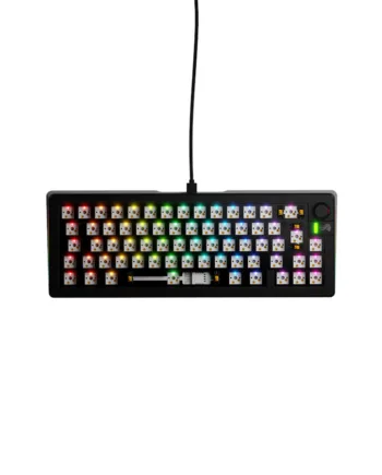 Glorious Gmmk   65  Barebones Wired Sort Iso Tastatur Geekd Dk