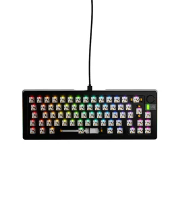 Glorious Gmmk   Pro 65  Barebones Wired Sort Iso Tastatur Geekd Dk